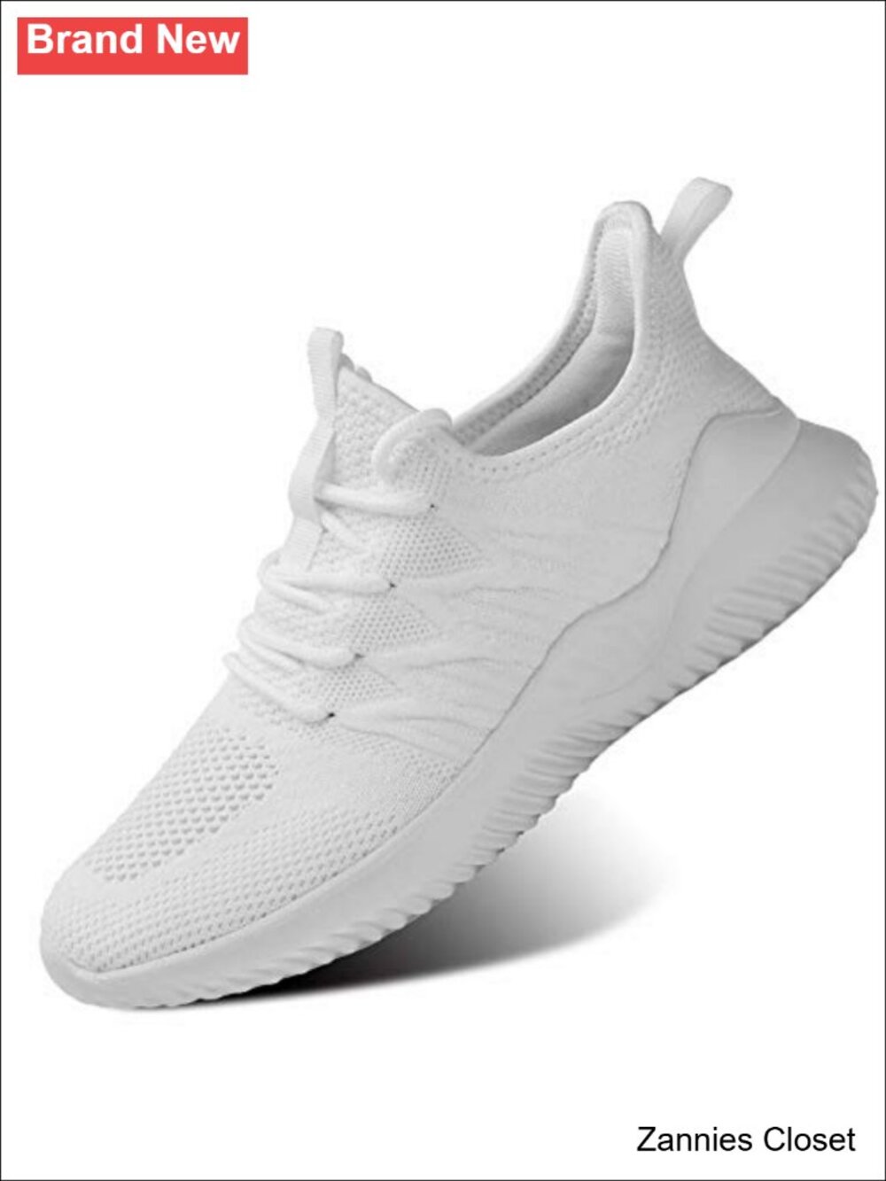 ✨KEEZMZ Womens Walking Running Shoes Slip On Lightweight Mesh Sneakers